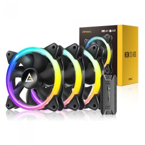 Antec NEON 120 PWM ARGB (컨트롤러/3팩)
