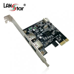 [LANSTAR] 랜스타 PCI EXPRESS USB 3.0 카드 2＋1Port, NEC LS-PCIE-EX302