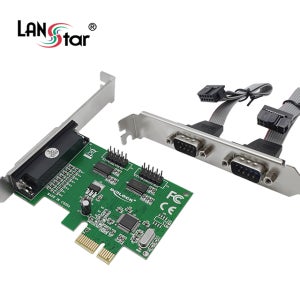 랜스타 LS-PCIE-EX1284N PCI-E 시리얼 2포트+패러럴 1포트 콤보 카드