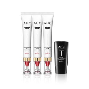[10% 슈퍼적립/N포인트 1000점 증정] AHC 프로샷 콜라쥬비네이션 리프트4 아이크림 포페이스 30ml 3개+선세럼 10ml