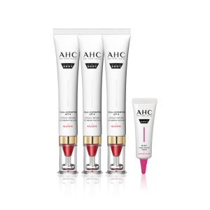 AHC 프로샷 콜라쥬비네이션 리프트4 아이크림 포페이스 30ml 3개+포어이레이저 세럼 10ml