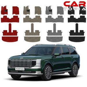 디올뉴 팰리세이드 LX3 1열+2열+3열+트렁크 코일매트 풀세트 하이브리드 7인승 카매트