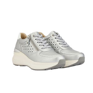 양가죽 타린로즈 여성 럭스밸런스힐 7cm 키높이 스니커즈