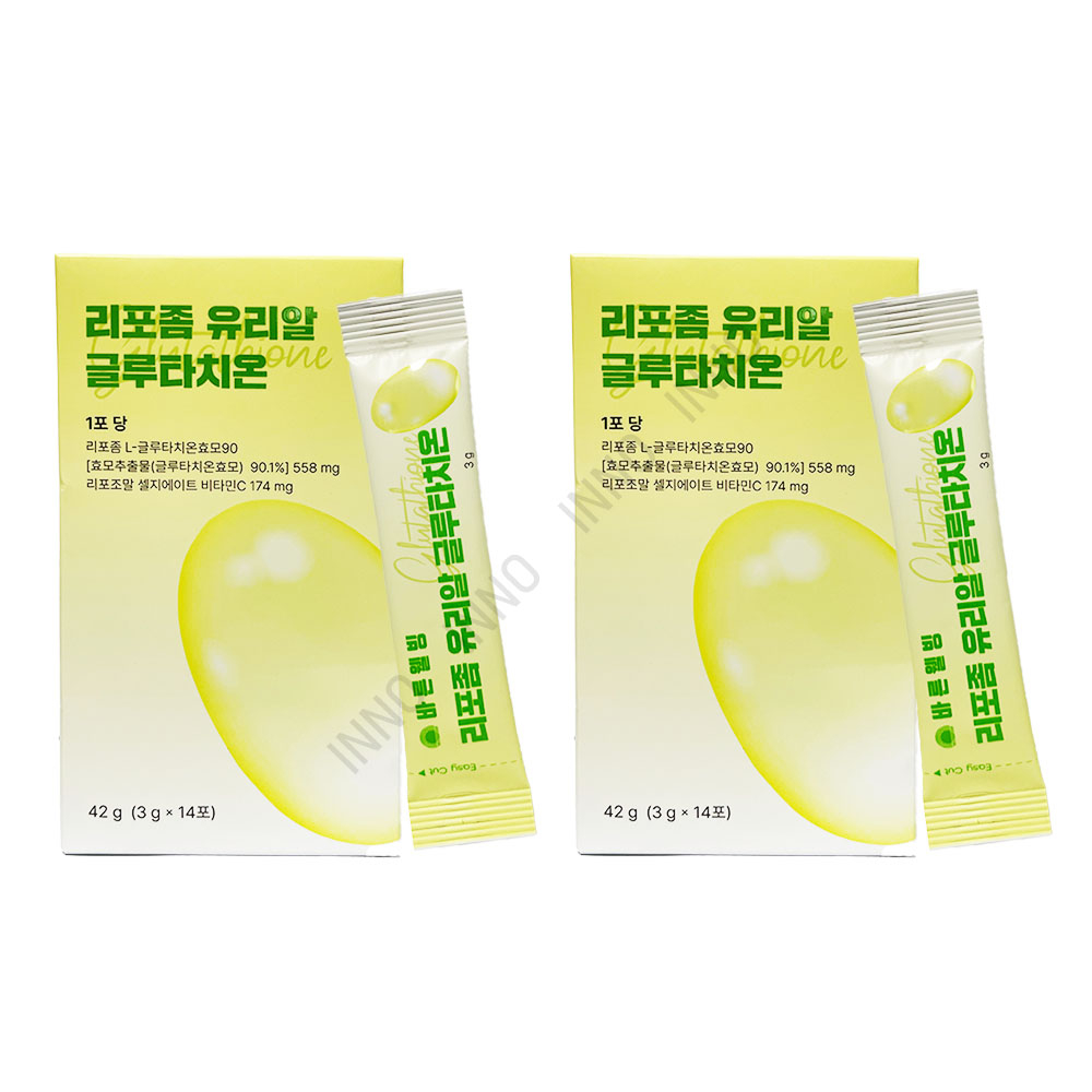 <b>바른웰빙</b> 리포좀 유리알 글루타치온 3g x 14포 1+1 in