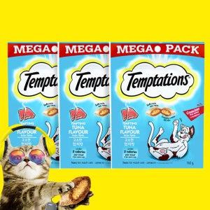 템테이션 메가팩 참치, 160g, 3개