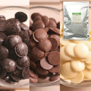 고품격 컴파운드 코팅 초콜릿, 만들기 재료 다크,밀크,화이트 혼합3종, 600g, 1개