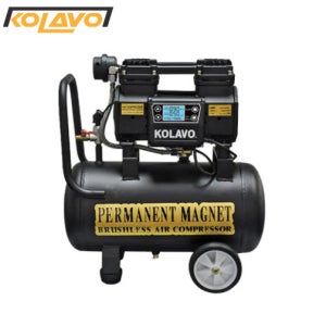 콜라보 DC662 저소음 디지털 미니 브러쉬리스 콤프레샤 휴대형 소형 에어 콤프 2마력 17L 오일리스