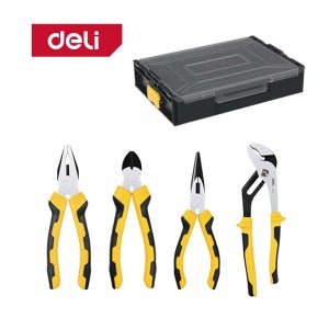 델리툴즈 4종 펜치세트 뺀찌 뺀치 컴비네이션 플라이어 공구세트