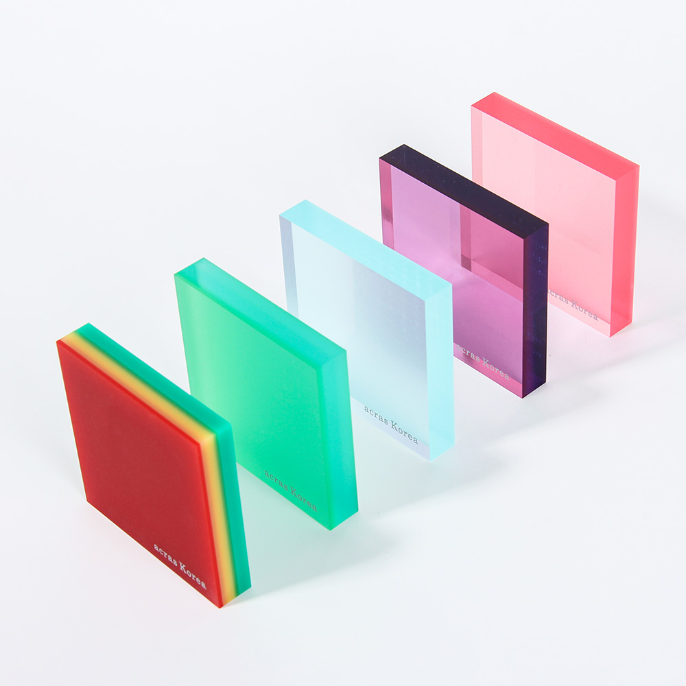 아크릴판 재단 가공 특수 아크릴 10cm x 10cm 2T