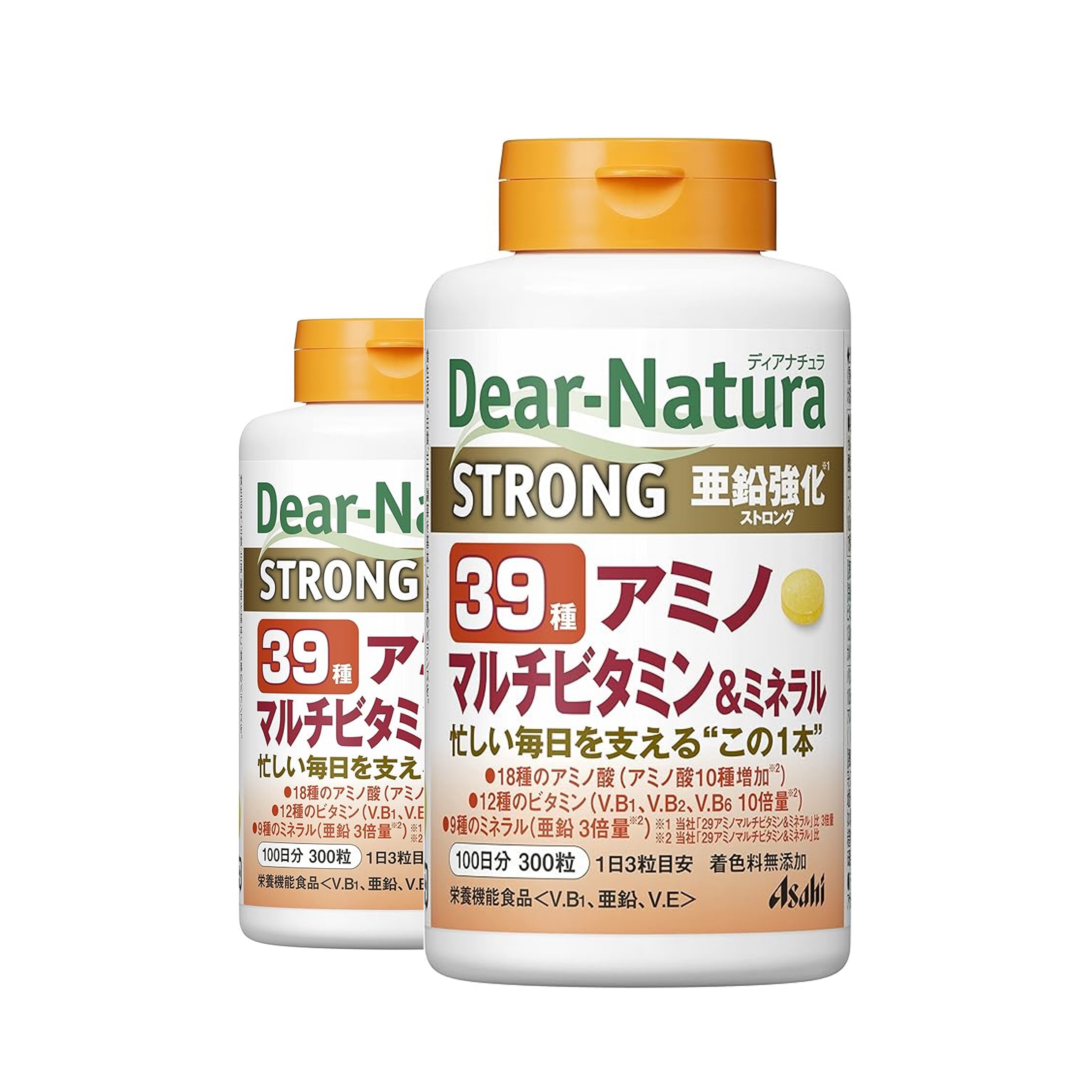 Dear-Natura 디아내츄랄 <b>스트롱</b> 39 아미노 <b>멀티비타민</b> &amp; <b>미네랄</b> 300정 100일분