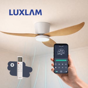 에어룩스 LED 스마트 실링팬 거실 안방 조명 113cm(42인치) BLDC V2 우드