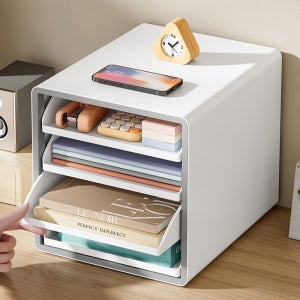 덱시오 슬라이딩 서류 정리함 문서 꽂이 화일 파일 박스 보관함