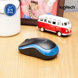 [N배송] 로지텍코리아 공식 M185 무선마우스 블루