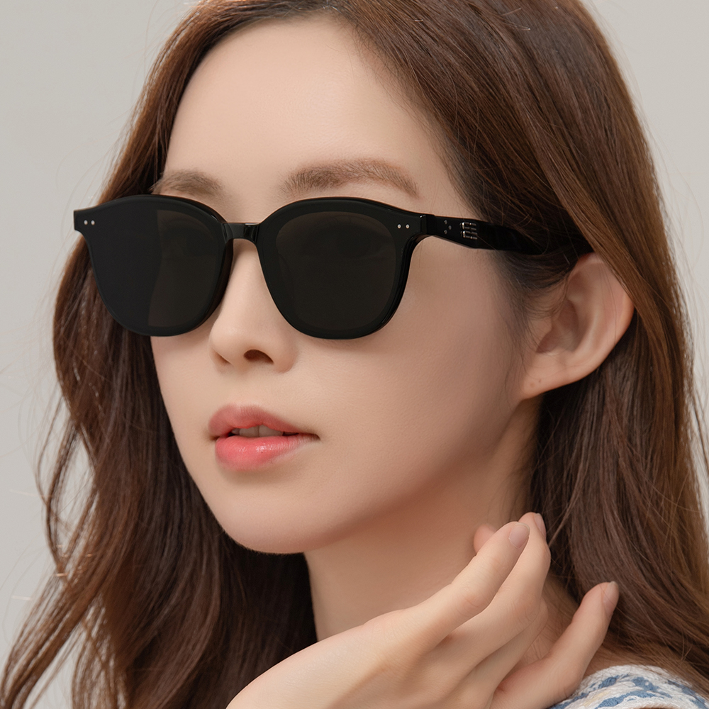 젠틀몬스터 선글라스 주드 01 블랙 라운드 뿔테 남자 여자 데일리 패션 플랫바 JUDE