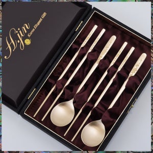 매화 유기수저세트(A/B)/ 회갑답례품 외국인결혼선물 선생님감사선물 어른인사선물