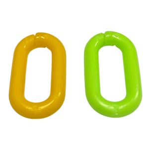 플라스틱연결고리-O형 (10mm)-WS 주차금지 체인 사슬 안전줄 50미터