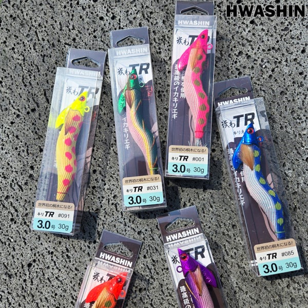 화신 오동목에기 무늬오징어 키리 TR 팁런에기 26신형 선상 에깅낚시