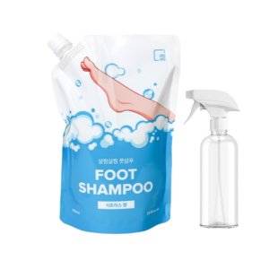 살림살림 프레쉬 시트러스 풋샴푸 리필팩 시트러스 공병포함, 1000ml, 1개