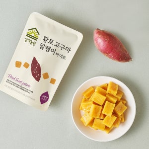 상하농원 황토고구마 말랭이 바이트 60g 8개