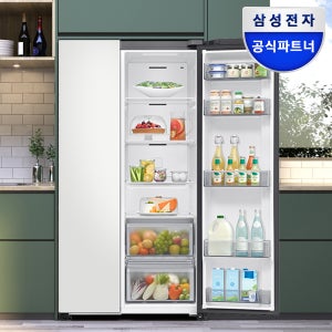 양문형 냉장고 AI인버터 852L 코타화이트