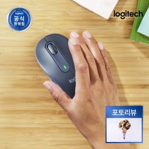 [포토리뷰EVENT][N배송] 로지텍코리아 공식 시그니처 M650 무소음 무선 마우스 그래파이트(L)