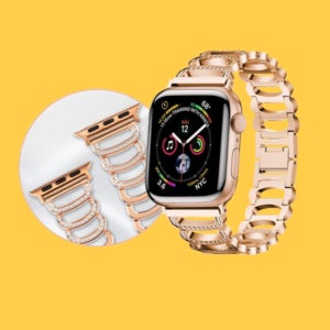 블링블링 메탈 애플워치 스트랩 10 9 8 7 SE 2 호환 줄 밴드