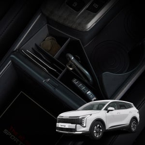 메이튼 더뉴 스포티지 NQ5 페이스리프트 용품 컵홀더 수납트레이