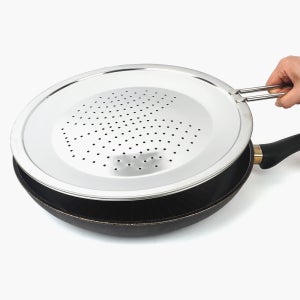 스텐 후라이팬 덮개 뚜껑 기름튀김방지 멀티뚜껑 커버