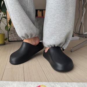 앞막힌 슬리퍼 커플 블로퍼 발편한 남자 클로그 캠핑 신발