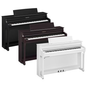 야마하 디지털피아노 CLP-845 블랙 로즈우드 화이트
