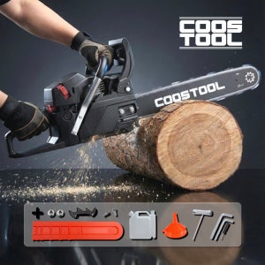 엔진톱 체인 톱 기계톱 목공 나무 자르는 기계 50cm 58cc