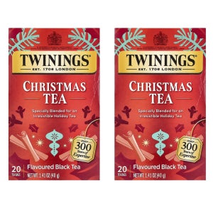 트와이닝 크리스마스 티 홍차 티백 20개 40g(2개세트)