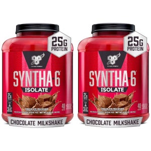 BSN 비에스엔 신타6 아이솔레이트 초콜릿 밀크쉐이크 1.82kg 분리유청단백질 2개