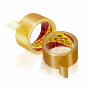 3M 박스테이프 372KS 포장용 투명러버 박스테이프 48mm x 50M