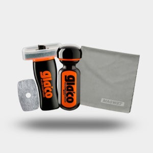 글라코 고급형 유리 발수코팅 유막제거제 UHD 유리타월 세트