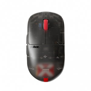 Pulsar 펄사 X2H 미니 무선 클리어블랙 에디션 게이밍 마우스