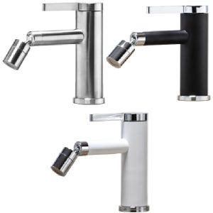 아이녹스 JT-C342 스텐 욕실 화장실 세면대 수전 회전 실버 블랙 화이트