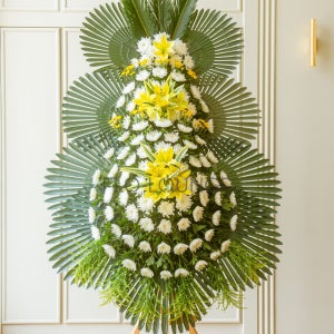 3단 근조화환 스탠다드 근조화환 장례 조의 부고 전국꽃배달서비스