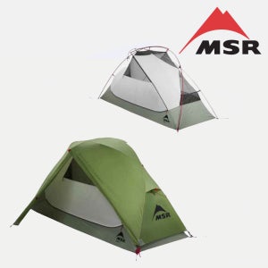 MSR 엘릭서1 텐트 2025 백패킹 알파인 1인용 텐트 풋프린트 포함