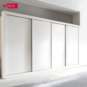 에넥스 피오나 슬라이딩 장롱 3150mm, 4도어, 화이트