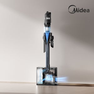 마이디어 자동 먼지비움 스테이션 무선청소기 블랙 MP08KRGY-DS