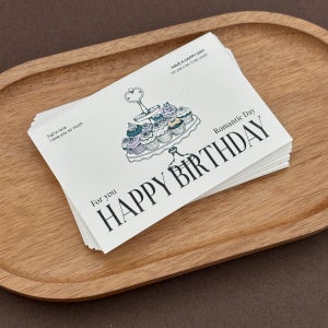 생일카드 선물 케이크 베이커리 디저트 선물포장 답례품