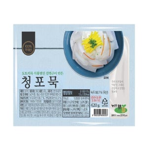 농민식품 국내산 청포묵 420g