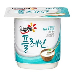 빙그레 요플레 플레인 85g x 72개 1박스