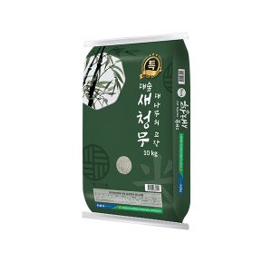 (25년 햅쌀/특등급/단일품종) 담양군농협 대숲맑은 새청무 10kg