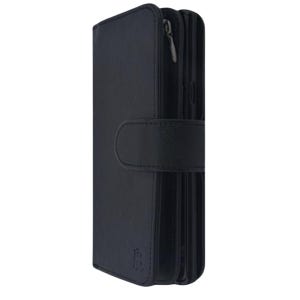 벨라 지퍼 다이어리 지갑 케이스 블랙, 갤럭시A9프로 SM-G887N