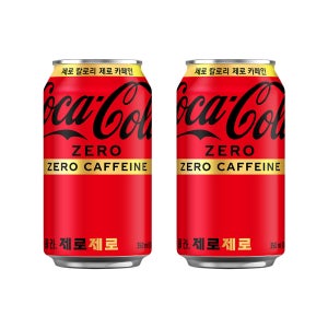 코카-콜라 제로 제로 CAN 350ml 48개(2X24입)