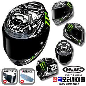 HJC 홍진헬멧 알파12 콰타라로 레플리카 블랙 풀페이스 오토바이헬멧