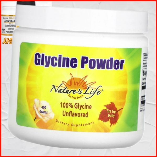 네이처로스 라이프 글라이신 분말 무맛 400g 미국내수 네이처스 라이프네이처로스
