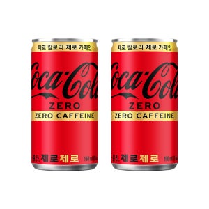 코카-콜라 제로 제로 CAN 190ml 60개(2X30입)